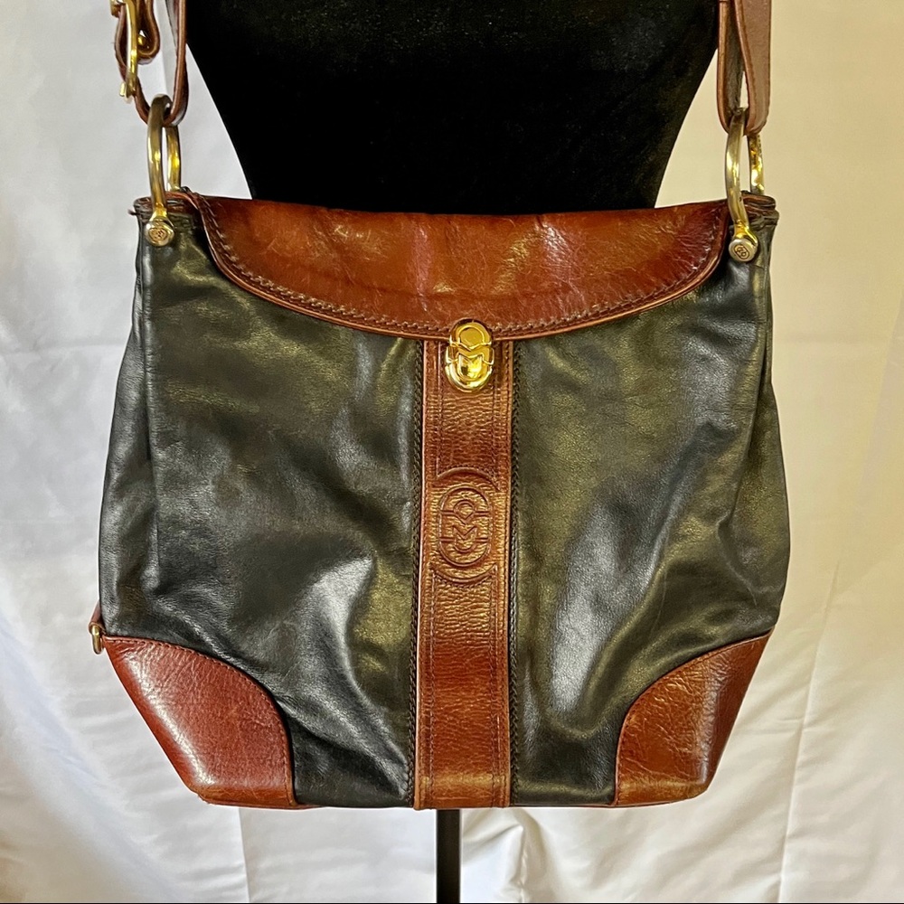 All leather Marino Orlandi hobo purse.